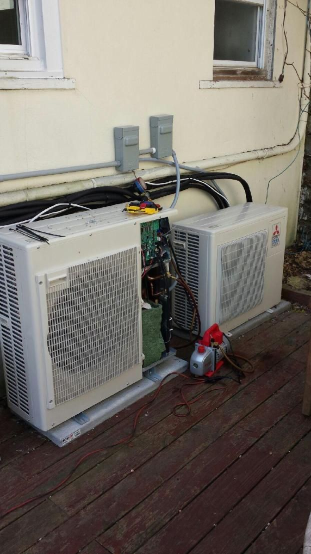 A recent hvac services job in the  area