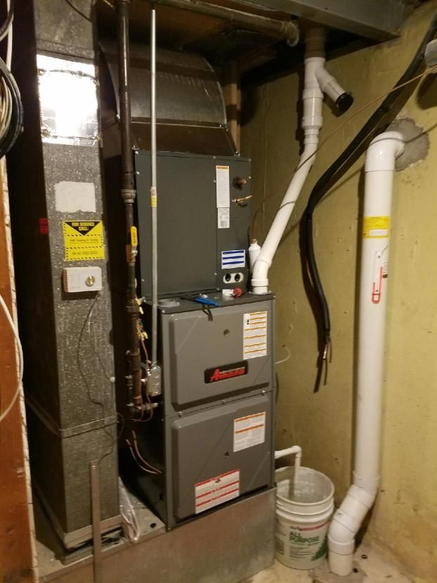 A recent home furnaces job in the  area