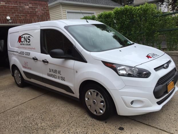 Service vehicle for CNS Heating & Cooling, Inc